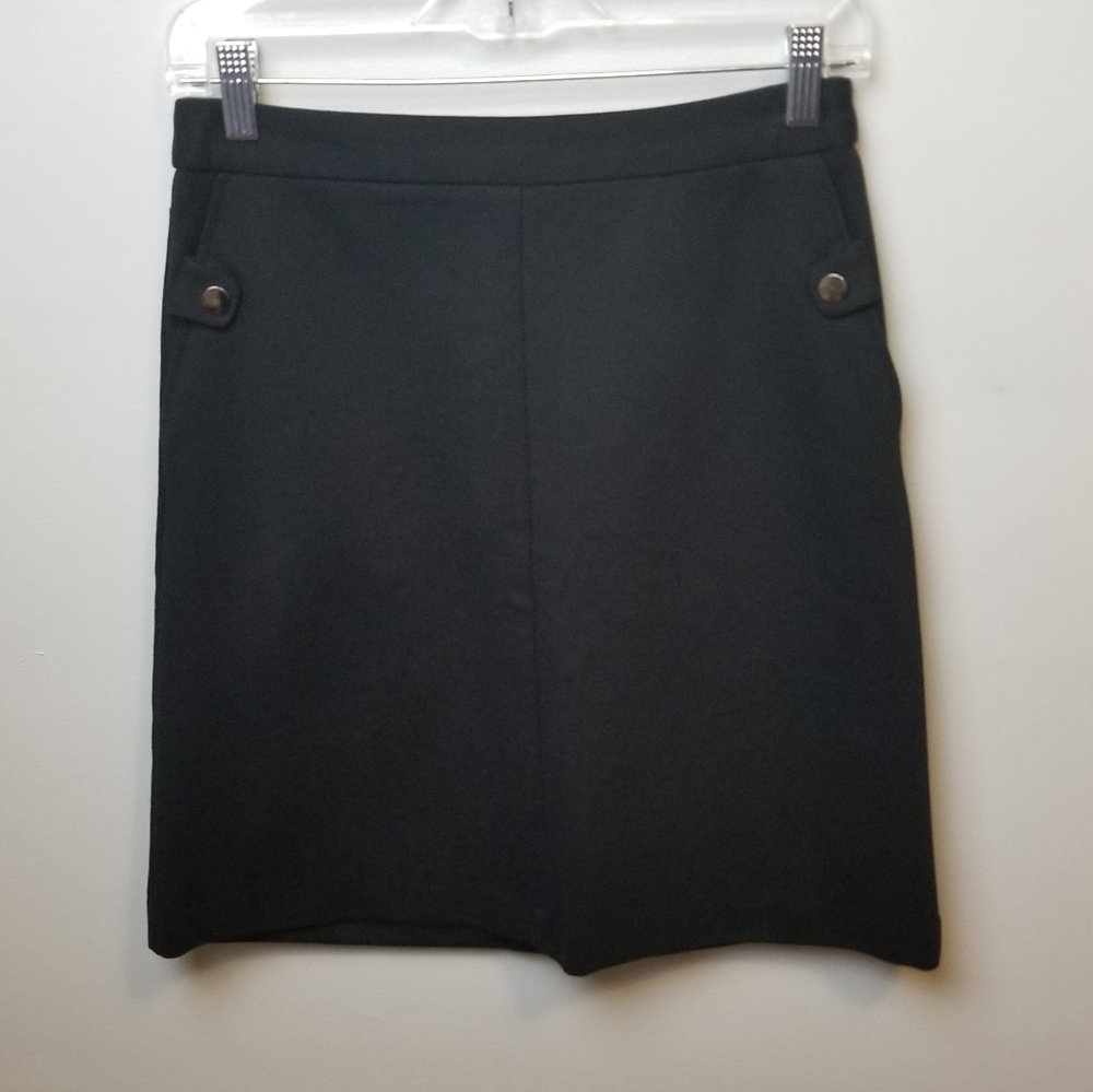 Black A-line skirt, Size 2